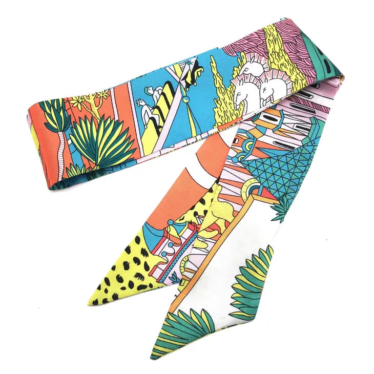 Fever Dream Twilly Skinny Scarf