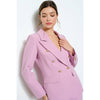 Natasha Fitted Blazer - Pink