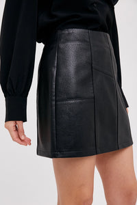 Mindy Mini Skirt - Black