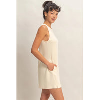 On The Go Mini Dress - Alpaca