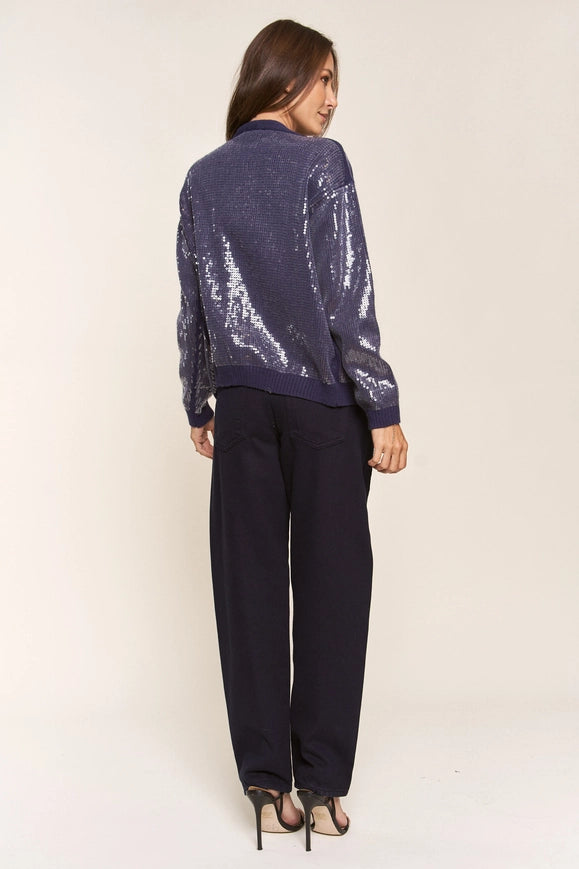 Sequined Cardigan