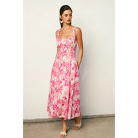The Palms Midi Dress - Pink