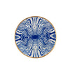 Faux Bois Enameled Charger Plate