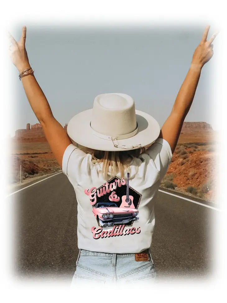 Guitars & Cadillacs Vintage Tee - Rodeo Glam
