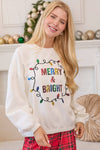 Merry & Bright Sequin Sweater