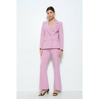 Natasha Fitted Blazer - Pink