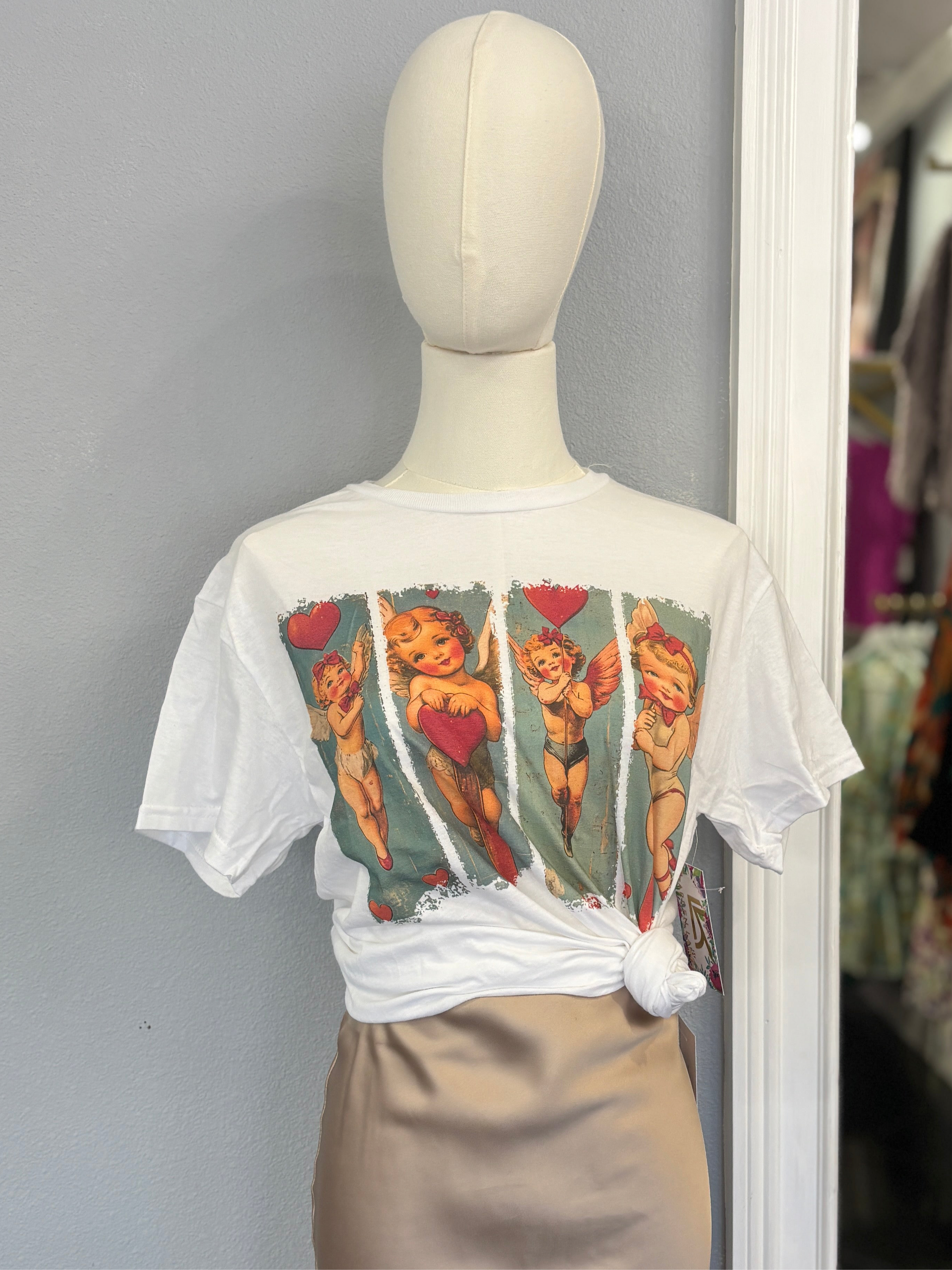 Vintage Cupid Graphic Tee