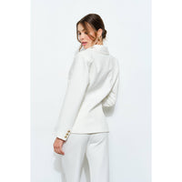 Natasha Fitted Blazer - White