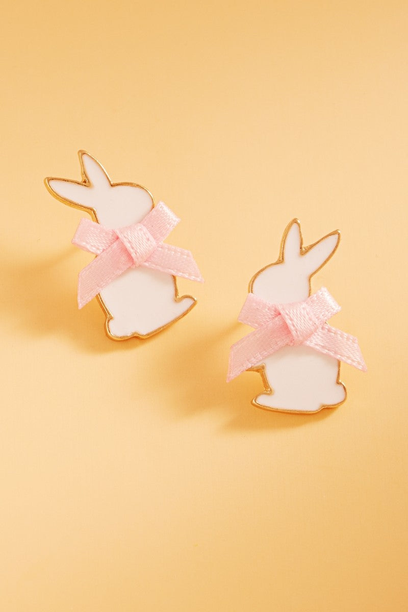 Easter Bunny Stud Earrings