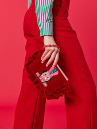 Nutcracker Wristlet - Crimson