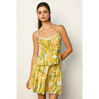 Limoncello Mini Skirt