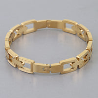 Chain Link Cuff Bracelet - Gold