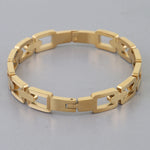 Chain Link Cuff Bracelet - Gold