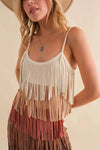 Wesley Studded Fringe Dress - Rodeo