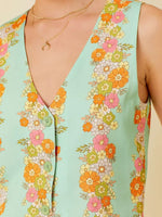 Callie Floral Vest