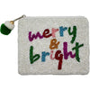 Merry & Bright Beaded Pouch