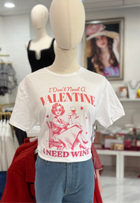 I Need Wine Graphic Tee