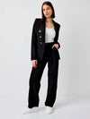 Natasha Fitted Blazer - Black