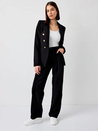 Natasha Fitted Blazer - Black