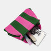 The Emma Clutch - Pink/Green