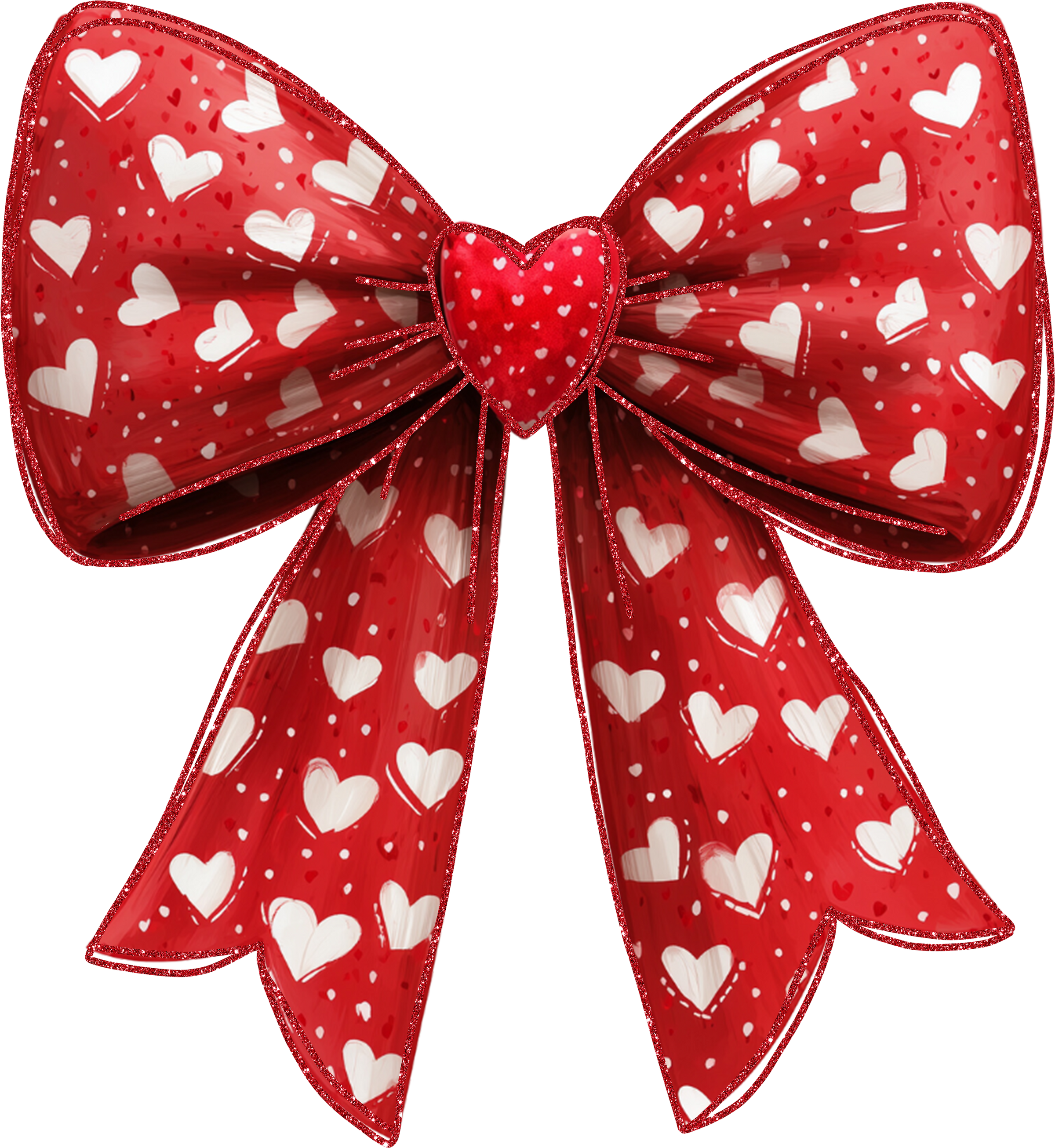Valentines Bow Graphic Tee