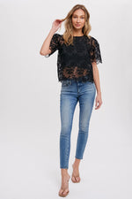Lace Embroidered Blouse