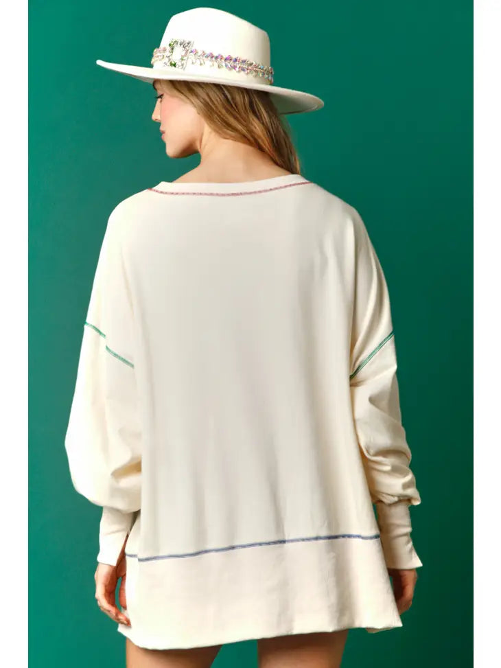 Oversized Nutcracker Sweater