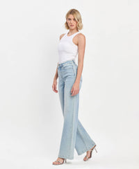 Festival Wide Leg Jeans - Light Wash
