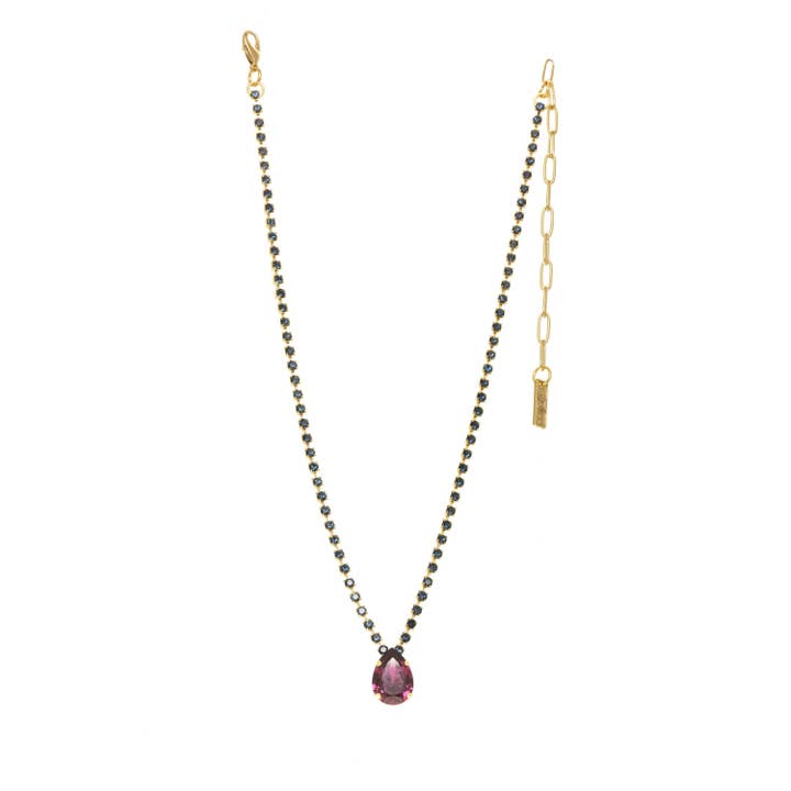 TOVA Milli Necklace - Montana/Amethyst