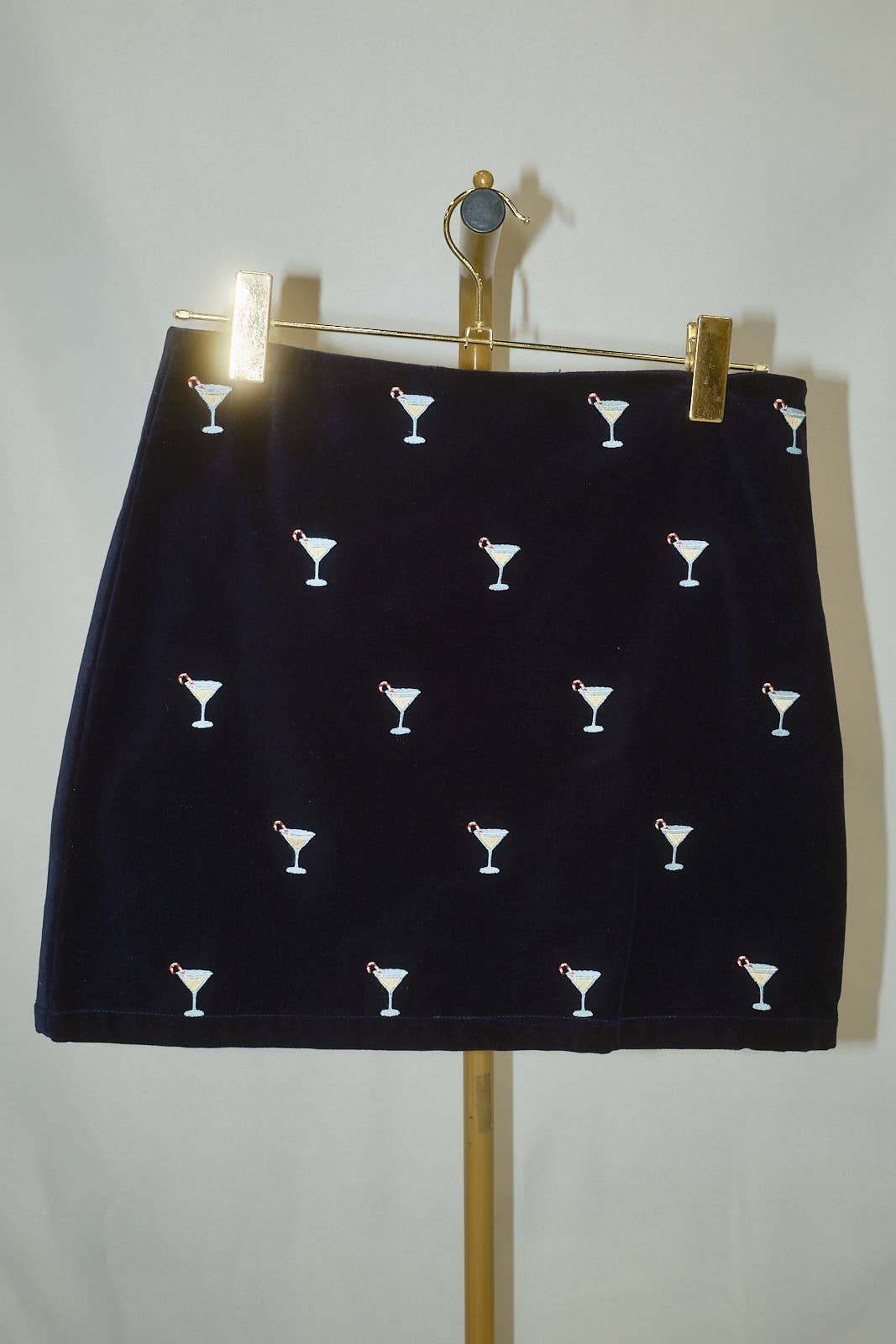 Martini Mini Skirt - Navy