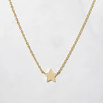 Gold Star Necklace