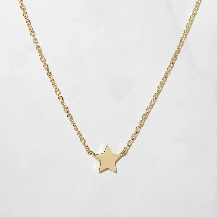 Gold Star Necklace