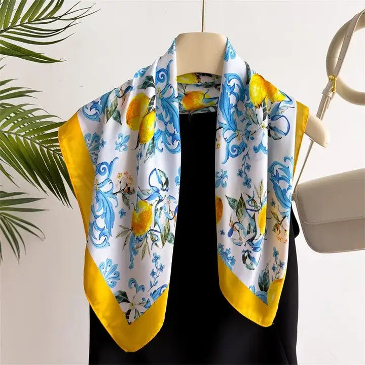 Italian Summer Scarf - Yellow