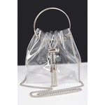 The Bucket Bag Crossbody - Silver
