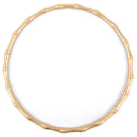 Gracie Bamboo Chargettes - White