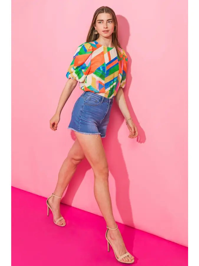 Puff Sleeve Blouse