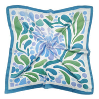 Summer Bloom Scarf - Blue
