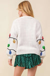 Christmas Cardigan - Sequin Lights