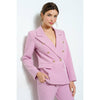 Natasha Fitted Blazer - Pink