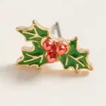 Mistletoe Stud Earrings