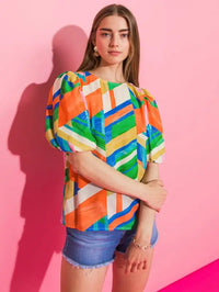 Puff Sleeve Blouse