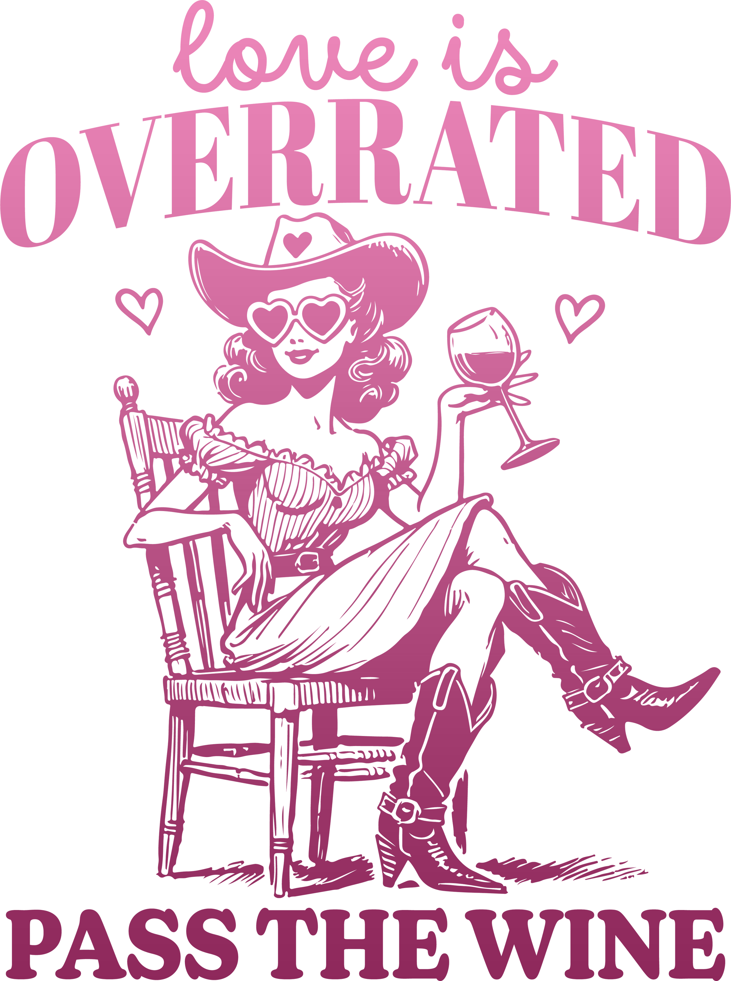 Pass The Wine Graphic Tee