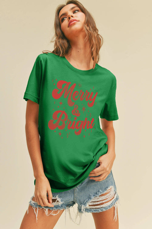 Merry and Bright Graphic Tee