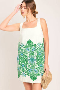 Woven Mini Dress