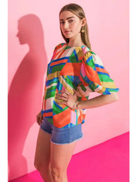 Puff Sleeve Blouse