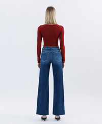 Festival Wide Leg Jeans - Dark Wash