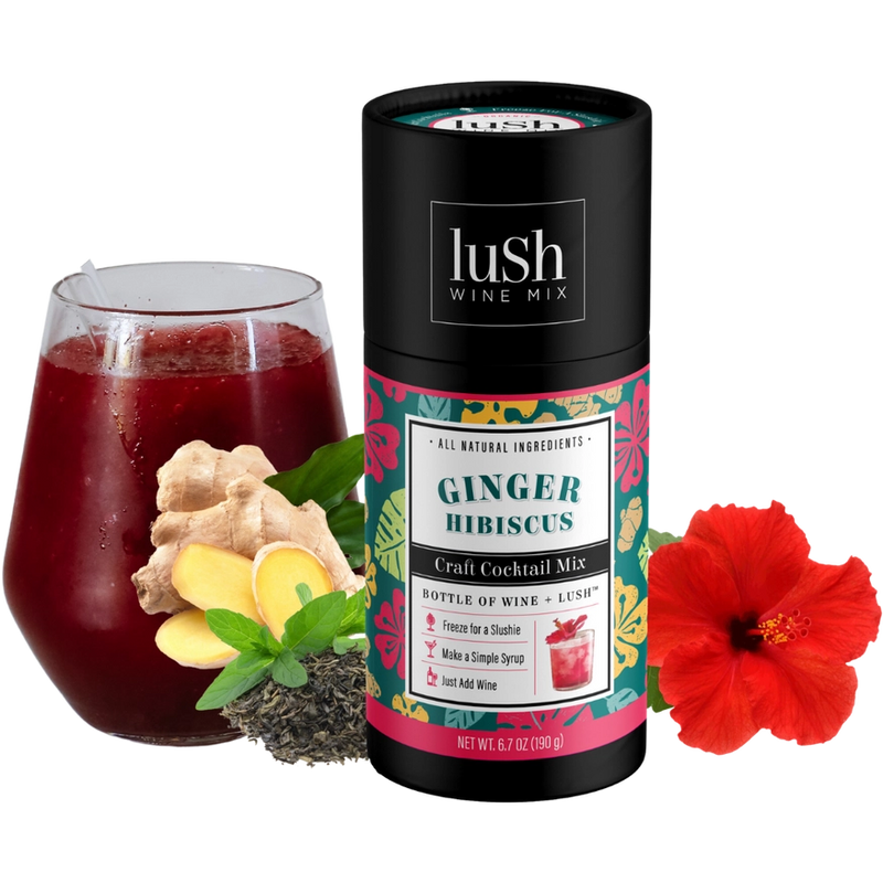 Ginger Hibiscus Lush Wine Mix