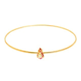 TOVA Ada Bangle - Light Rose Glimmer