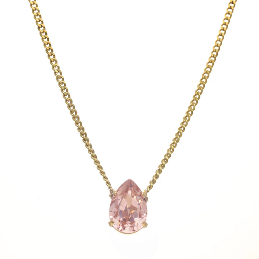 TOVA Lumi Necklace - Vintage Rose