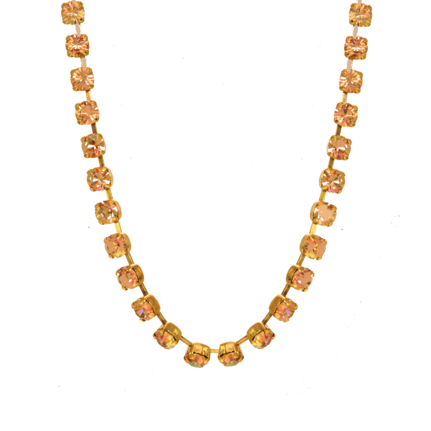 TOVA Sarina Necklace - Peach Champagne